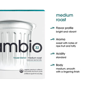 Cambio Roasters Keurig-compatible pod ready for simple home brewing