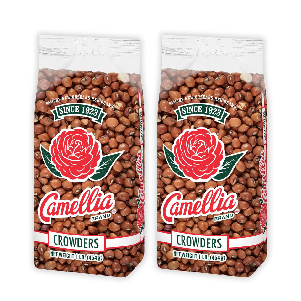 Camellia Brand Crowder Peas dried bulk pack for pantry staples and hearty meals.