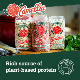 Camellia Brand Crowder Peas ready to serve for versatile meals.