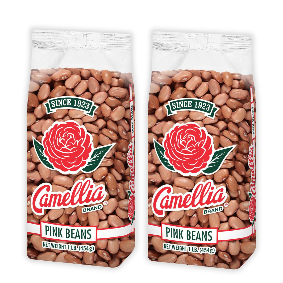 Camellia Brand dried pink beans in bulk pack for versatile, protein-rich meals.