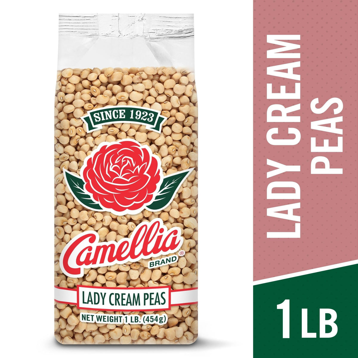 Camellia Brand Lady Cream peas cooked in a pot yield clear pot liquor.