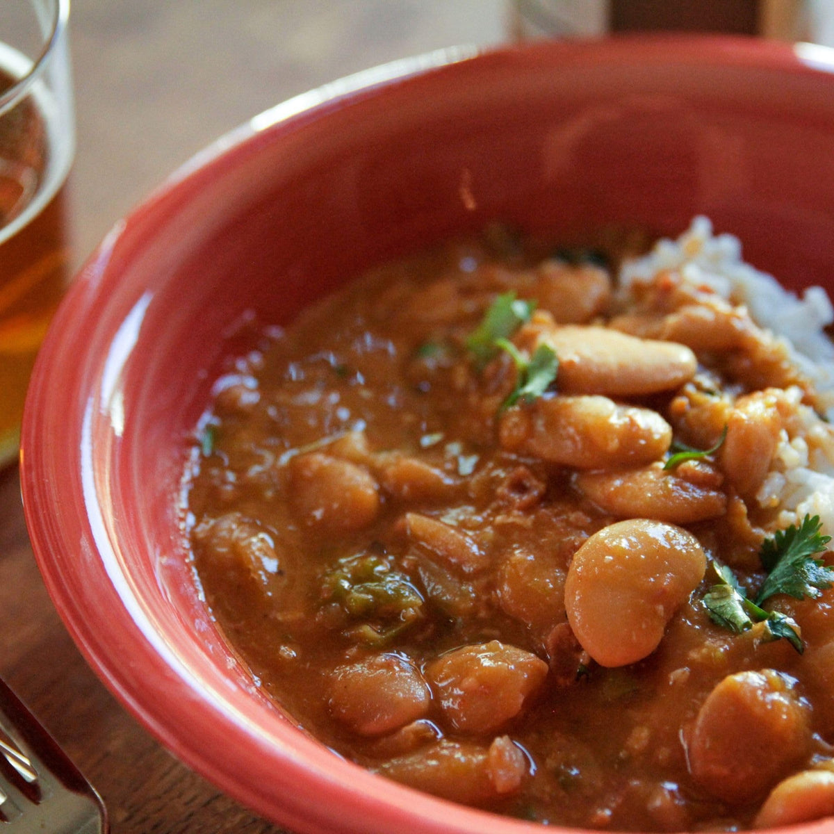 Camellia Brand Lima beans baked in gigandes plaki evoke plant-based delight