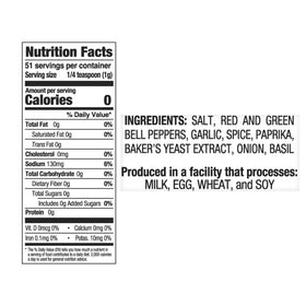 Seasoning ingredients layout emphasizes Cajun-Creole blend.