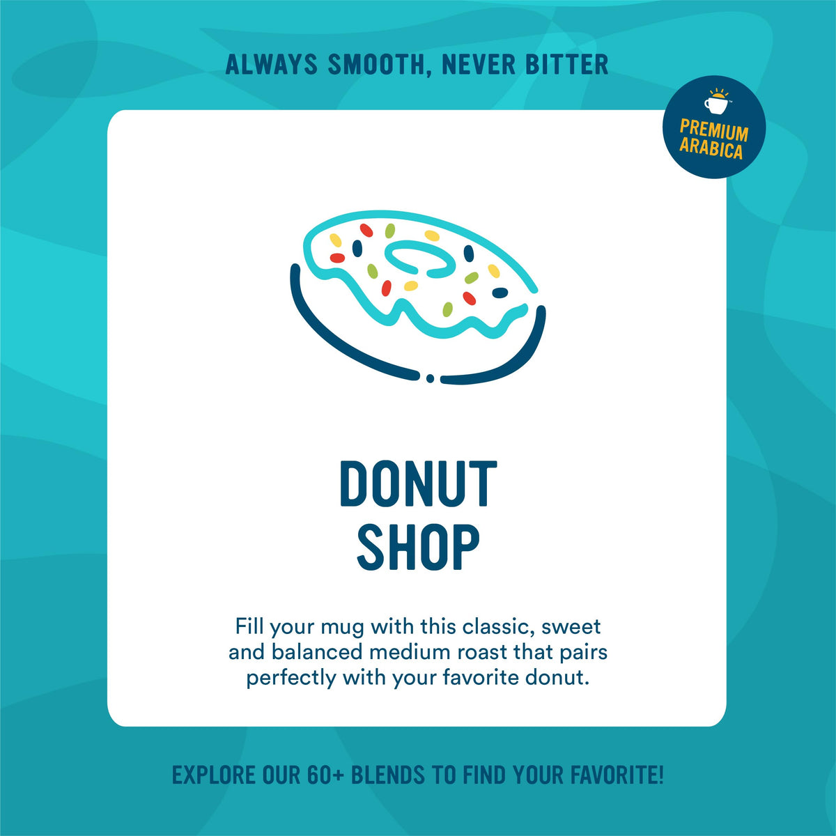 Cameron's Donut Shop coffee grounds display a rich aroma for everyday rituals.