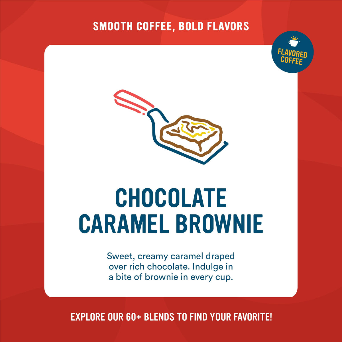 Cameron's Coffee ground bag side, highlighting small-batch quality for flavorful mornings.