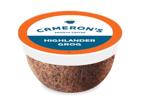 Cameron's Highlander Grog pod front-pack ready for home brewing