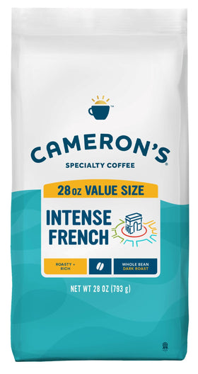 Cameron's Coffee Intense French bag 28oz for bold at-home brews
