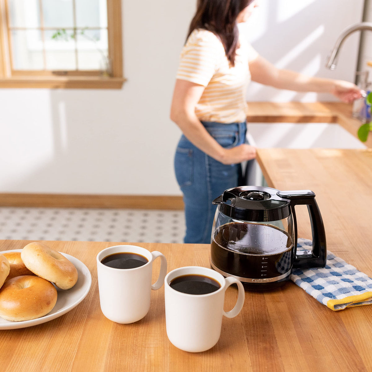 Small-batch roasted Cameron's coffee for consistent flavor