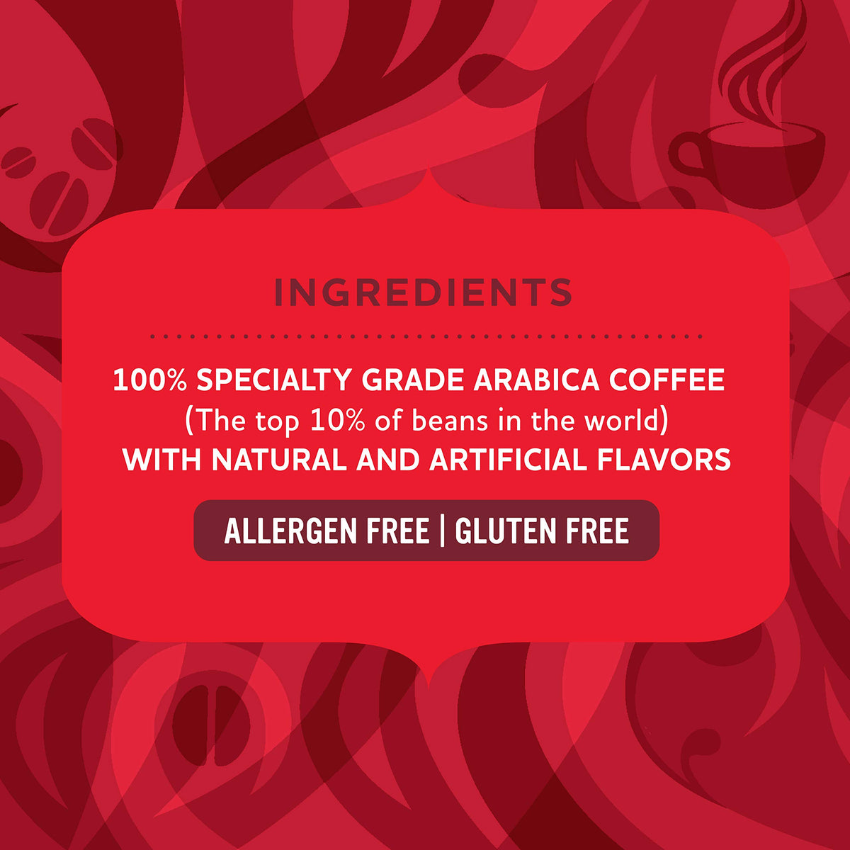 Cameron's Coffee Vanilla Hazelnut pod pouring into a cup for a ready-to-drink moment