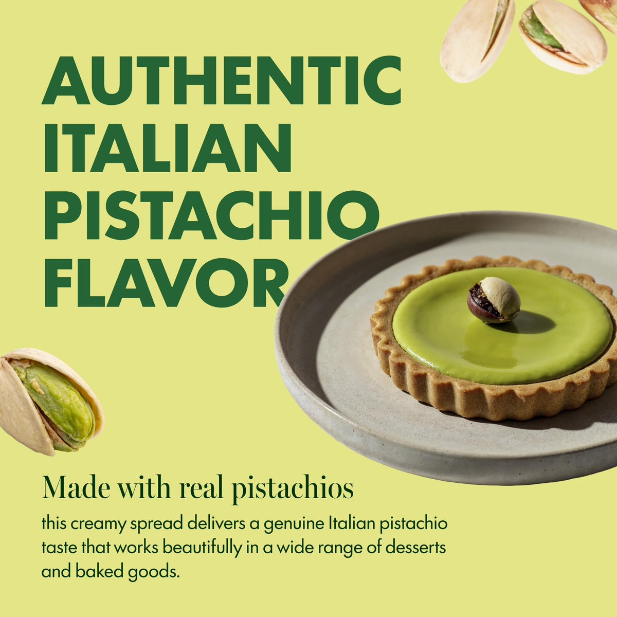 Cambie pistachio cream suited for Dubai chocolate bar production and luxury confections
