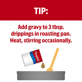 Campbell's Chicken Gravy ideal for biscuits and gravy breakfast.