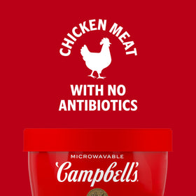Egg noodles and Campbell's Chicken Noodle Soup deliver classic comfort.