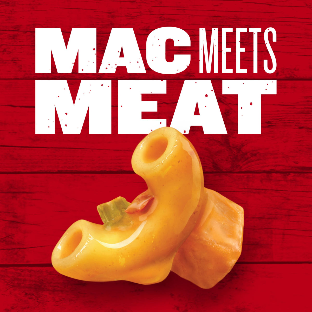 Campbell’s Chunky Buffalo-Style Chicken Mac Soup steaming bowl, easy microwave or stovetop meal