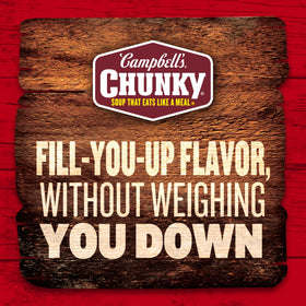 Campbell's Chunky Healthy Request clam chowder case-pack; great for stocking up.