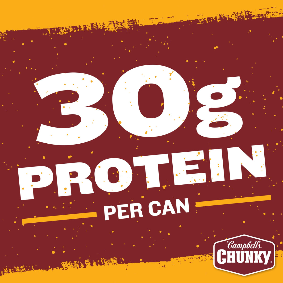 Campbell's Chunky hot & spicy chili served in a bowl for quick meals