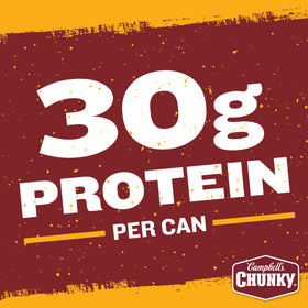 Campbell's Chunky hot & spicy chili served in a bowl for quick meals
