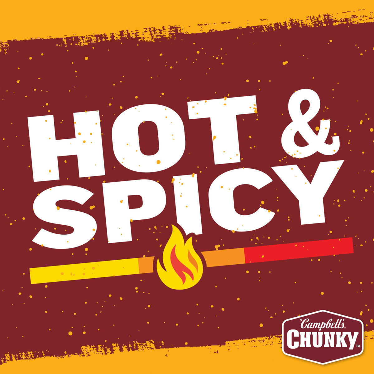 Campbell’s Chunky chili on nachos for bold flavor and crunch.