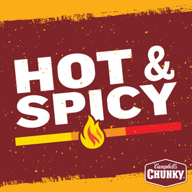 Campbell’s Chunky chili on nachos for bold flavor and crunch.
