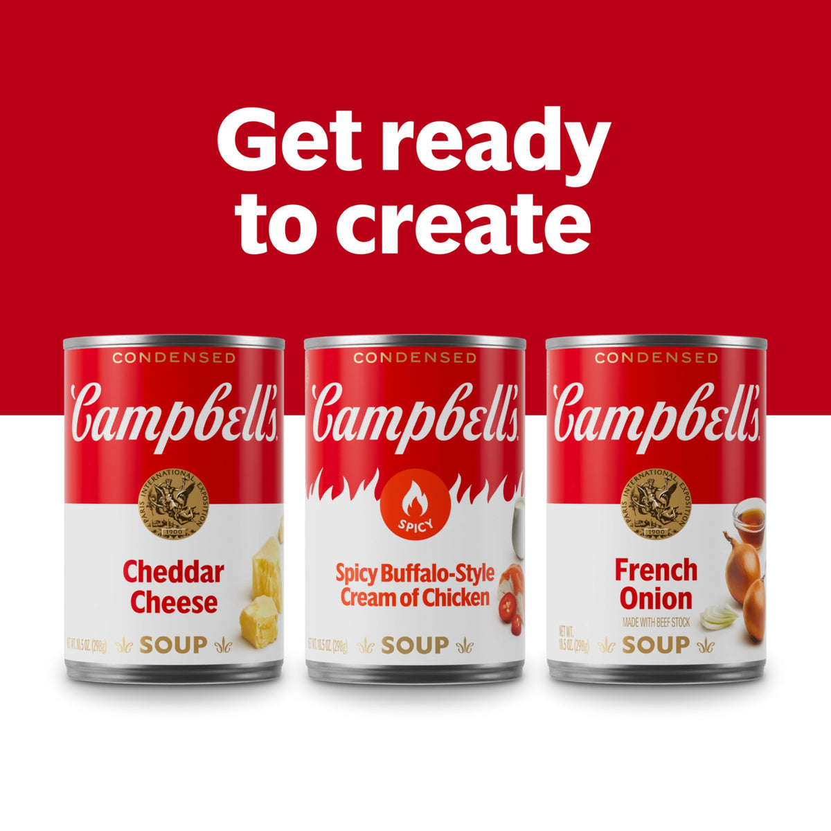 Campbell's French Onion Soup gravy base elevates gravies and sauces.