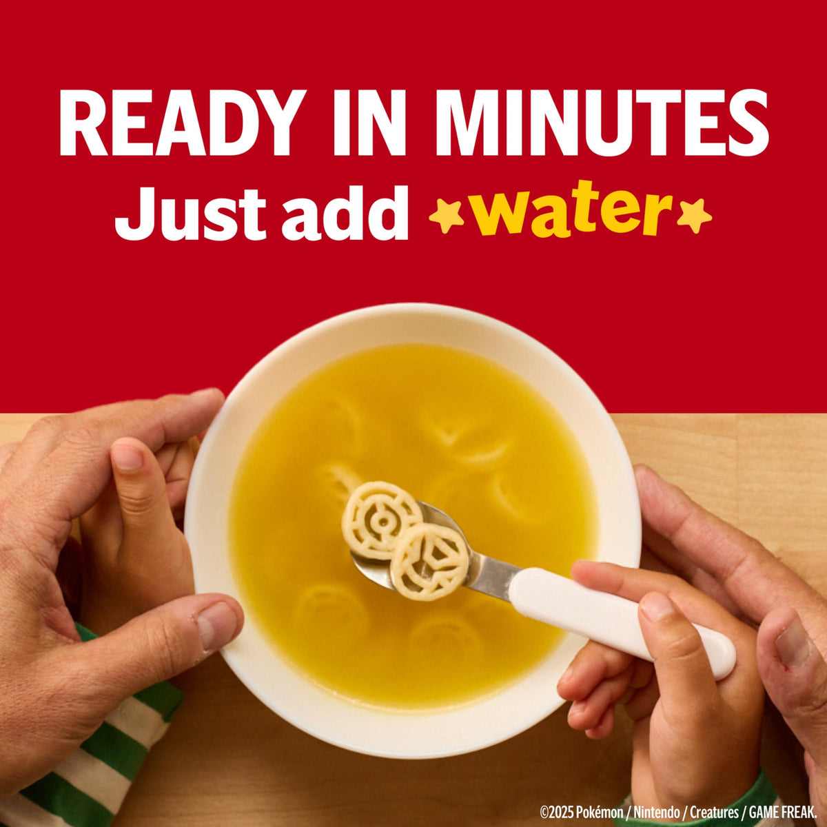 Year-round pantry staple ready to heat in minutes with Campbell’s Kids Soup.