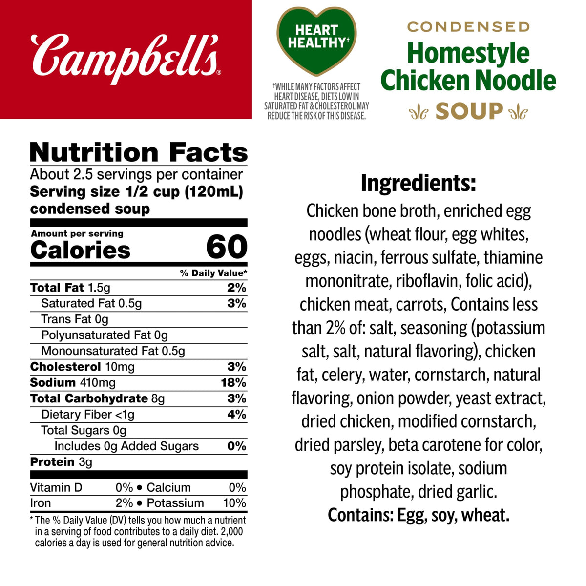 Campbell's condensed soup microwave-ready can for quick, comforting lunches