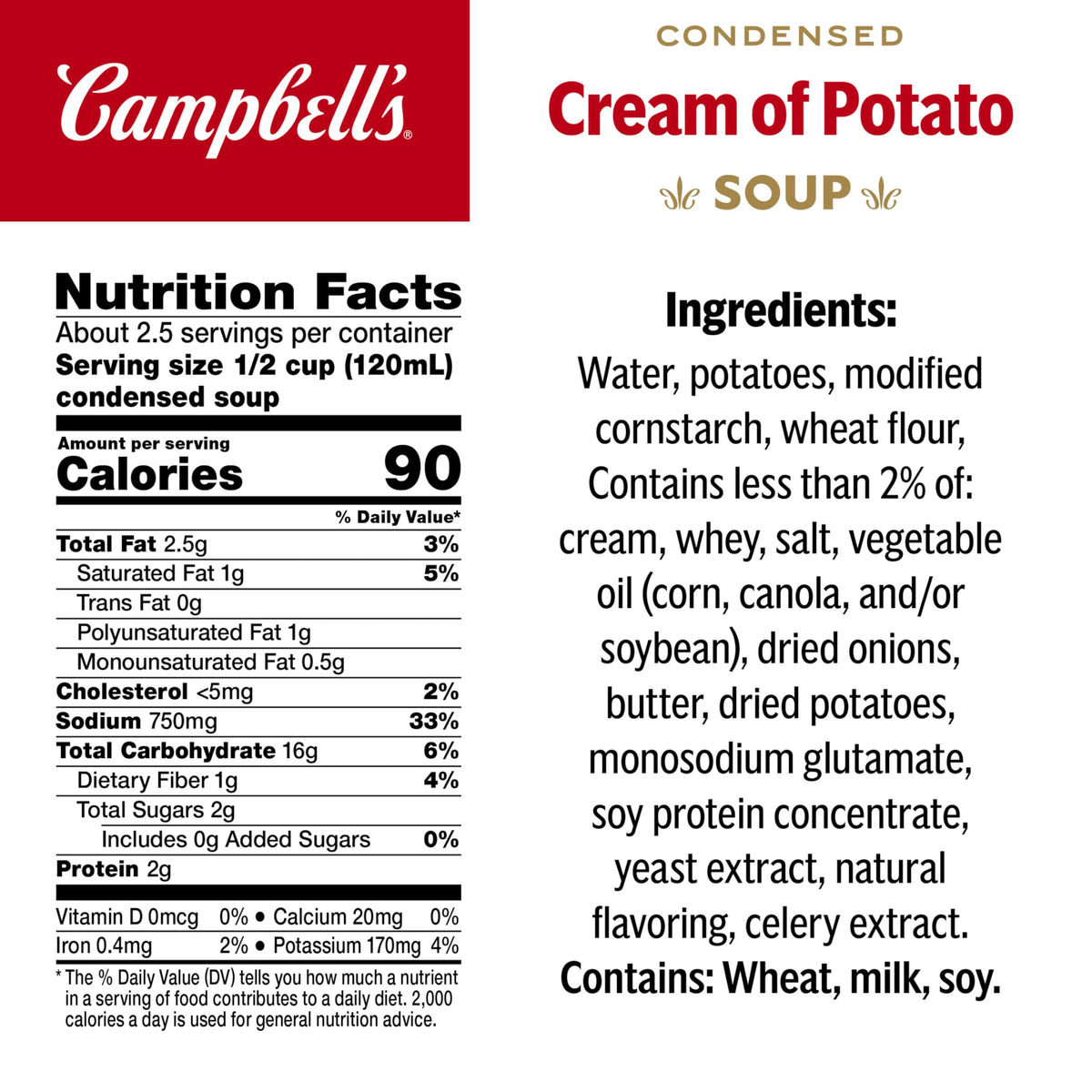 Creamy bowl topped with herbs using Campbell's soup for simple flavor lift.