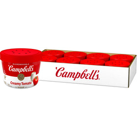 Campbell's Creamy Tomato Soup bowl microwavable for quick, comforting meals on the go.