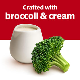 Ingredients highlight: broccoli and cream create a smooth vegetarian base.