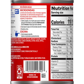 Ready-to-use Campbell's Tomato Basil soup, no water needed for easy meals.
