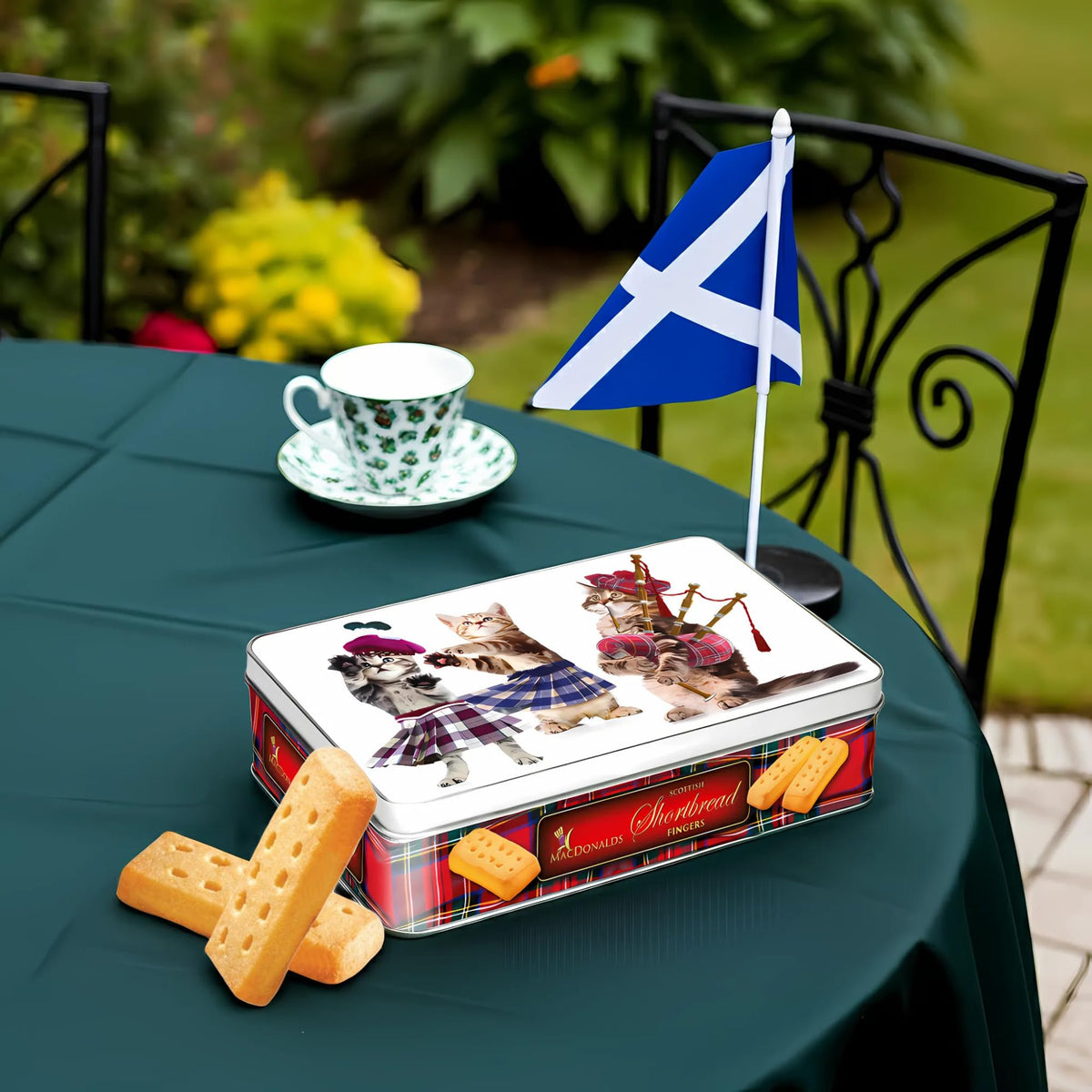 Campbells Shortbread Fingers ingredients label highlights simple, trusted components.