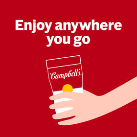 Serve Campbell's Sipping Soup with a sandwich or salad makes a satisfying meal.