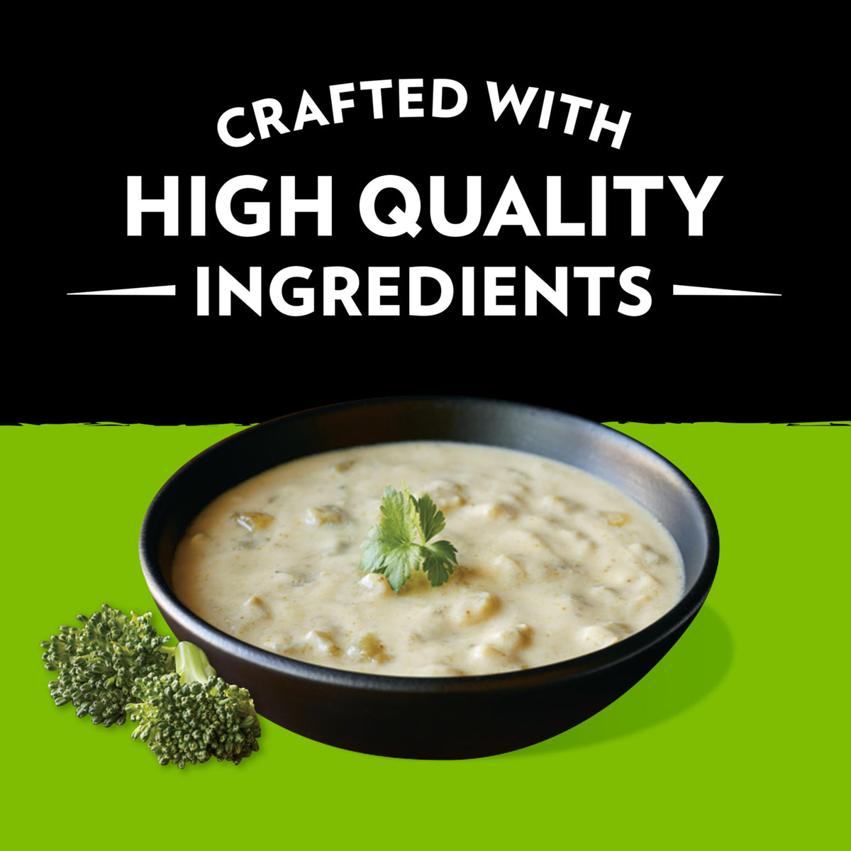 Campbell's Slow Kettle microwavable bowl enables easy kitchen convenience.
