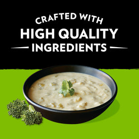 Campbell's Slow Kettle microwavable bowl enables easy kitchen convenience.