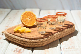 Campester grill-ready spice set beside BBQ tools.