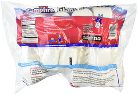Campfire 28oz bag marshmallows, gluten-free and fat-free, perfect for holiday treats or camping.