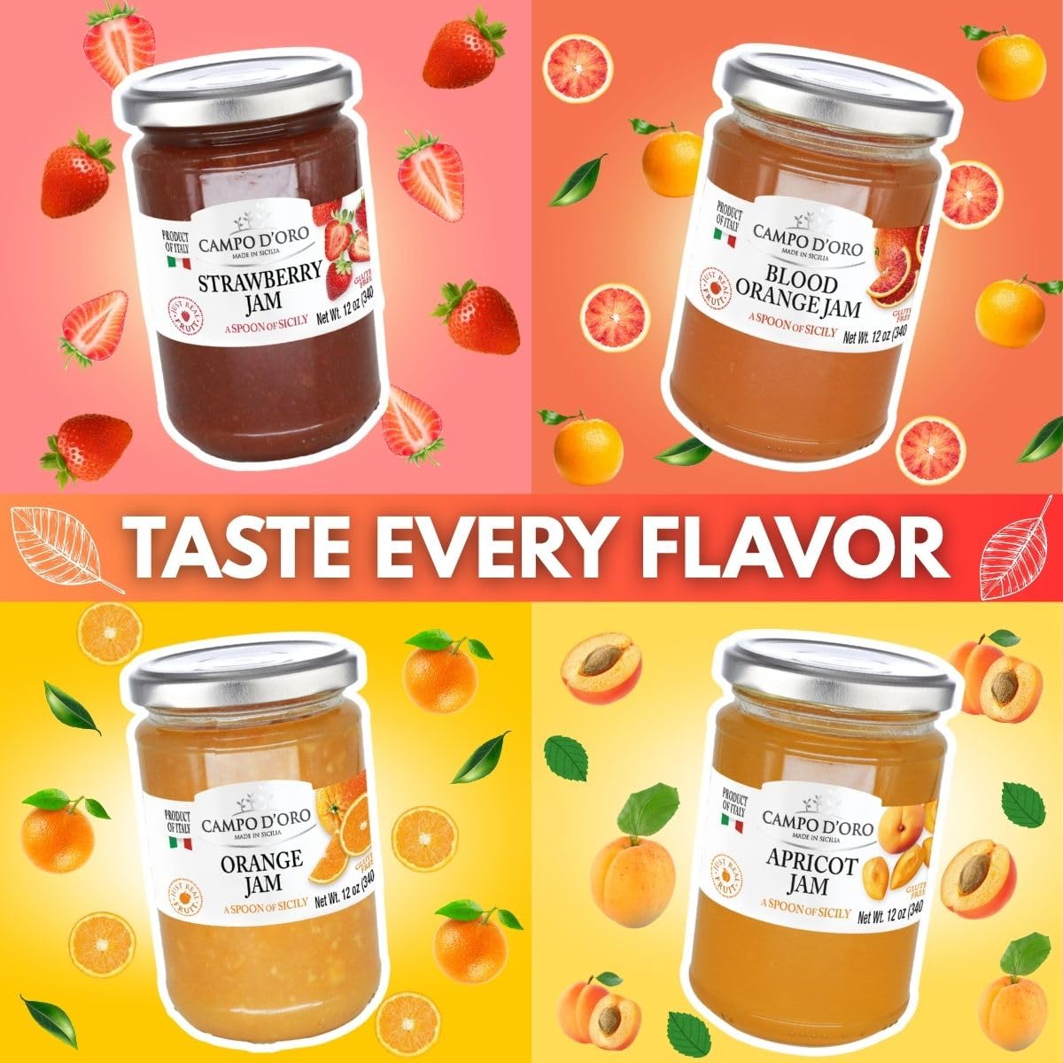 Campo D'Oro jam on a cheese board for pairing ideas