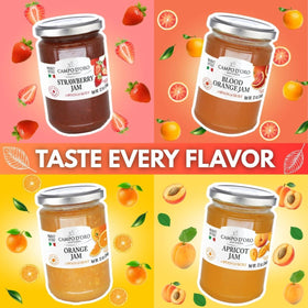 Campo D'Oro jam on a cheese board for pairing ideas