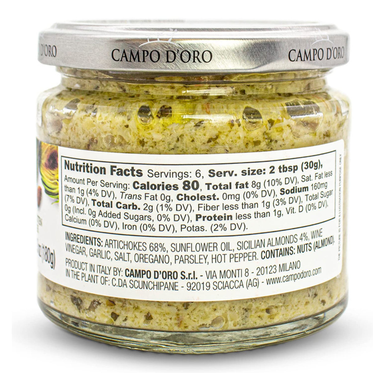Campo D'Oro dip served on a platter, ideal for appetizers and entertaining.