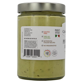 CAMPO D'ORO authentic Italian crema jar showing Italian craftsmanship.