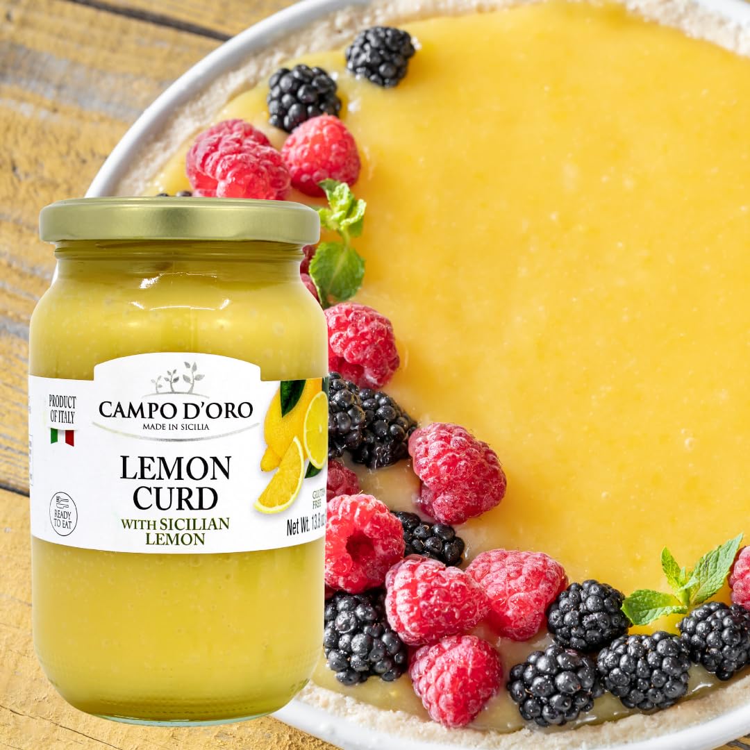 Campo D'Oro lemon curd on toast, a zesty morning treat