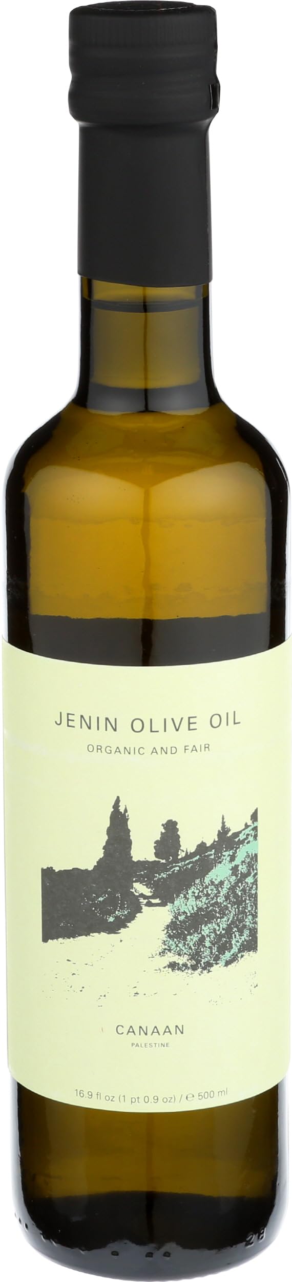 CANAAN Jenin olive oil bottle ready to pour for cooking