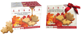 Canada True maple cream cookies 24-per-pack shows convenient single-serving cookies for quick snacks.