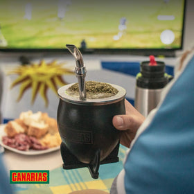 Canarias traditional Uruguayan style mate produced with Brazilian expertise
