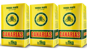 Canarias Yerba Mate Traditional 2.2 lb pack front view for enhanced daily ritual.
