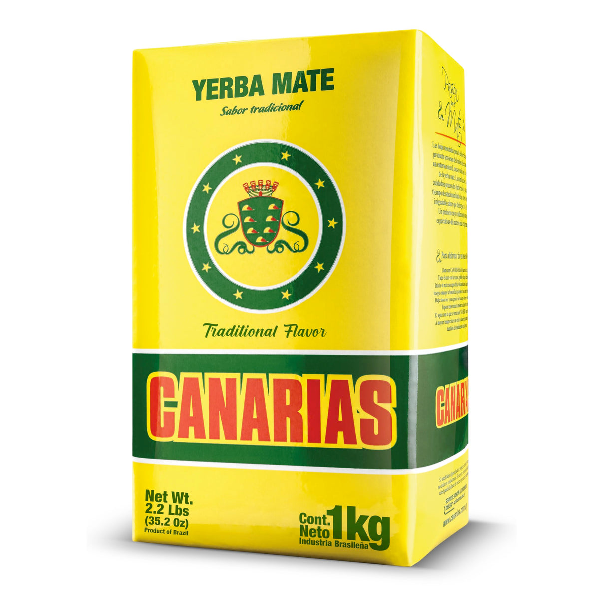 Canarias Yerba Mate traditional pack ready for sharing and daily use.