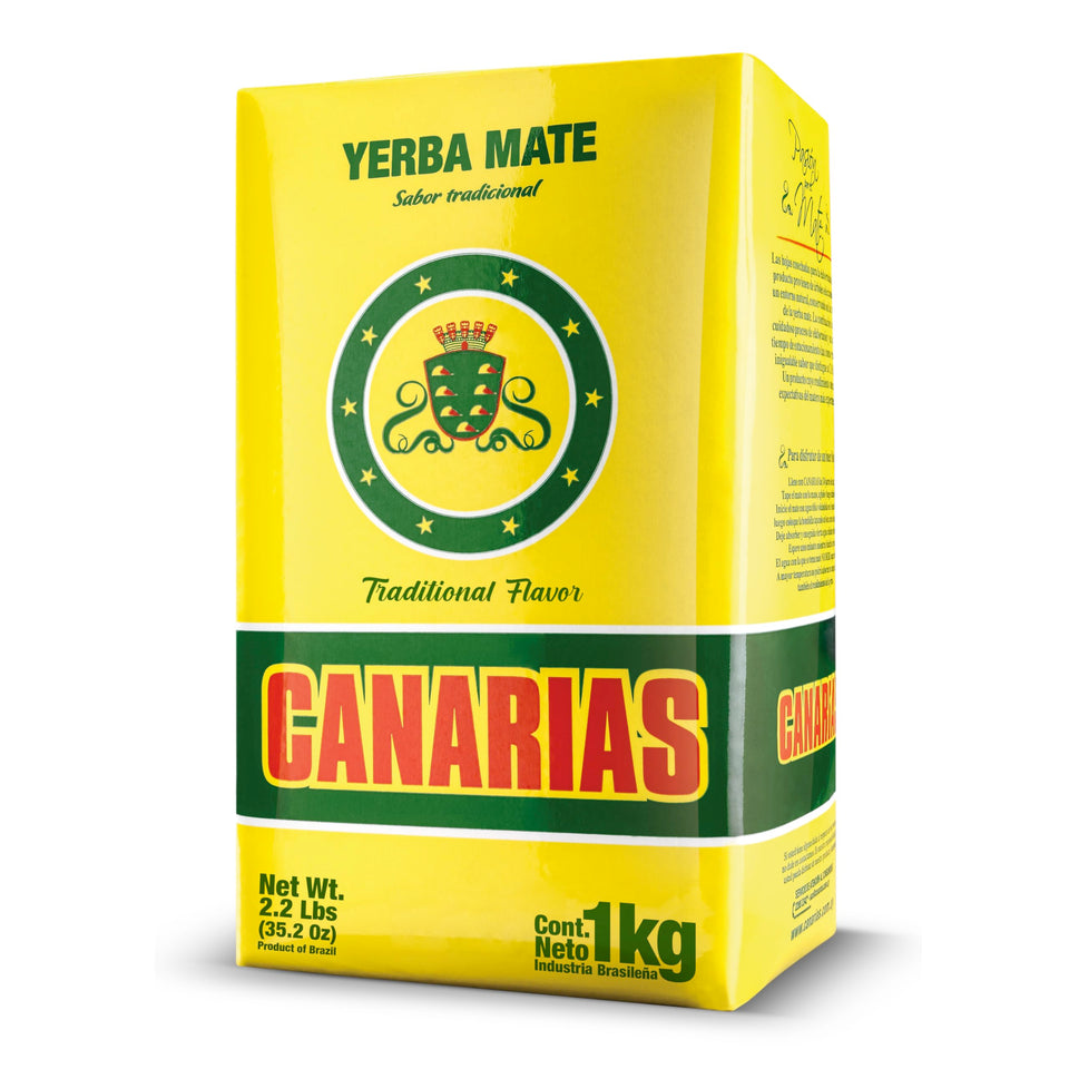 Canarias Yerba Mate traditional pack ready for sharing and daily use.