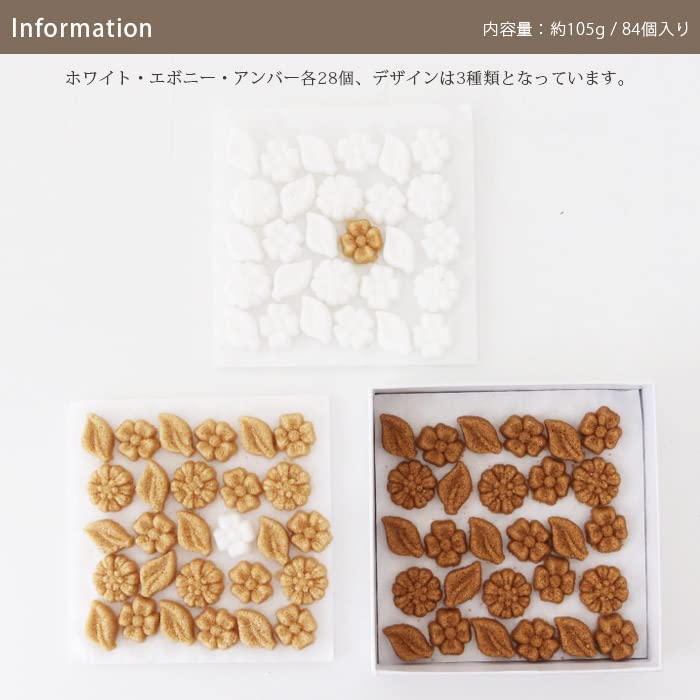 Canasuc pur cane sugar detail highlights molded flower shapes.