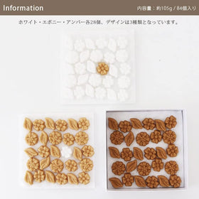 Canasuc pur cane sugar detail highlights molded flower shapes.