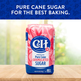 C&H 2-pack with bonus recipe card for quick baking inspiration.