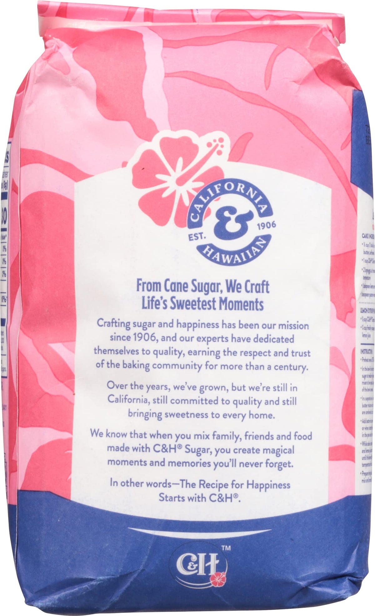C&H certified gluten-free, non-GMO, kosher sugar for versatile pantry use.